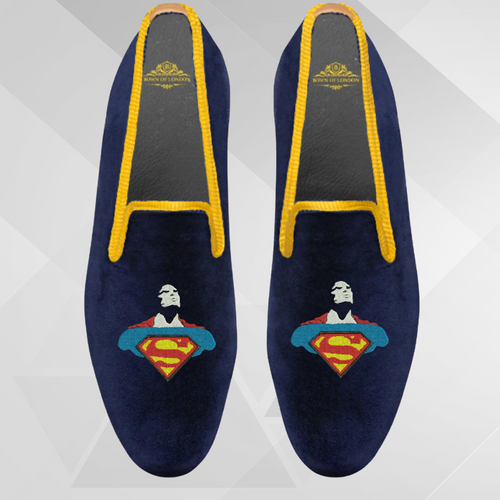 Your Favorite Movie Universe with Custom Velvet Loafers by Bown of London