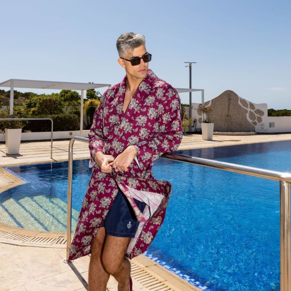 Elevate Your Loungewear Game with Bown of London's Lightweight Bathrobe