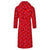 Women's Hooded Robe back - Pink Diamond | Bown of London