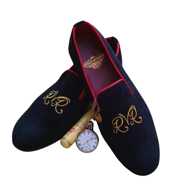 Custom Velvet Loafer/Slipper Shoe  Bown of London – Bown of London USA