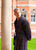 Mozart Men's Bathrobe - Model Lifestyle | Bown of London
