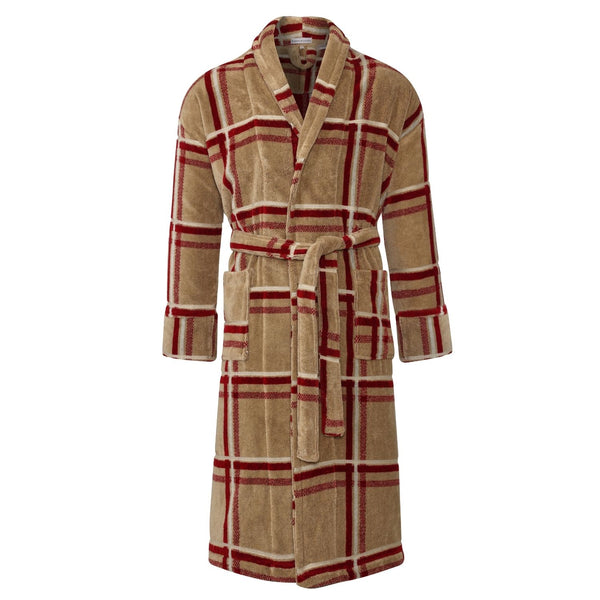 brown of london dressing gown Renalia | Brown Square-Neck Maxi Dress With Mesh Long-Sleeves