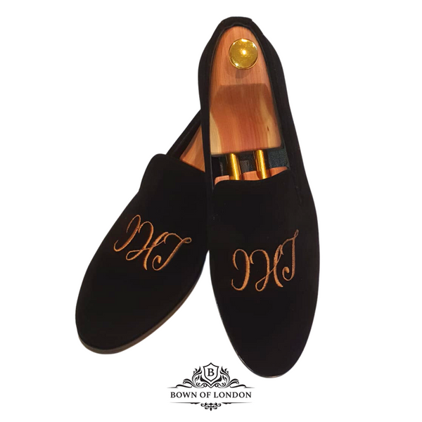 Custom Velvet Loafer/Slipper Shoe  Bown of London – Bown of London USA