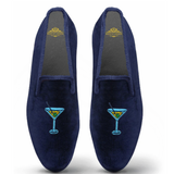 Men's Velvet Loafer/Slipper Shoe Martini Time