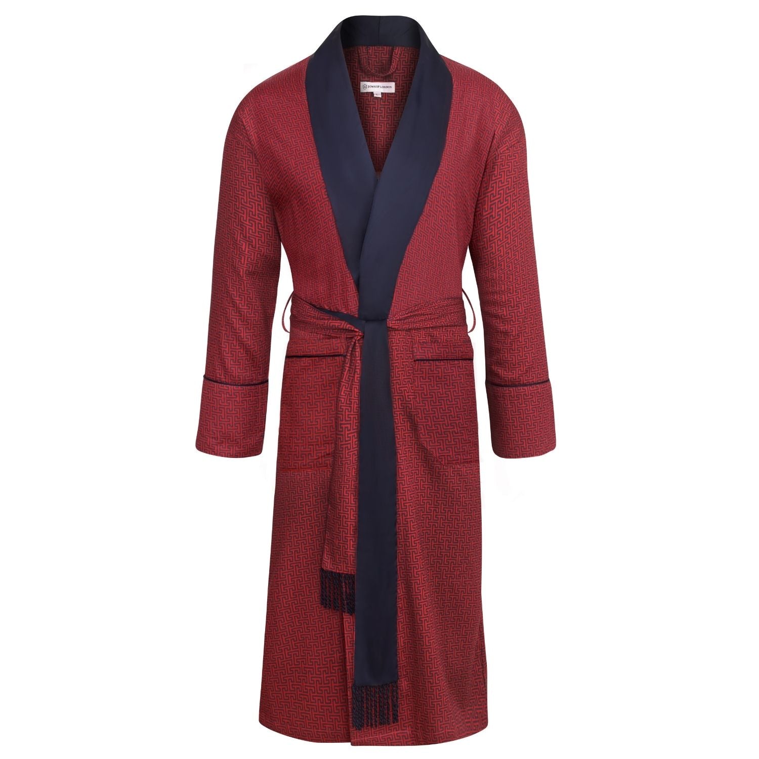Red Lightweight Robe - The Cambridge Bathrobe