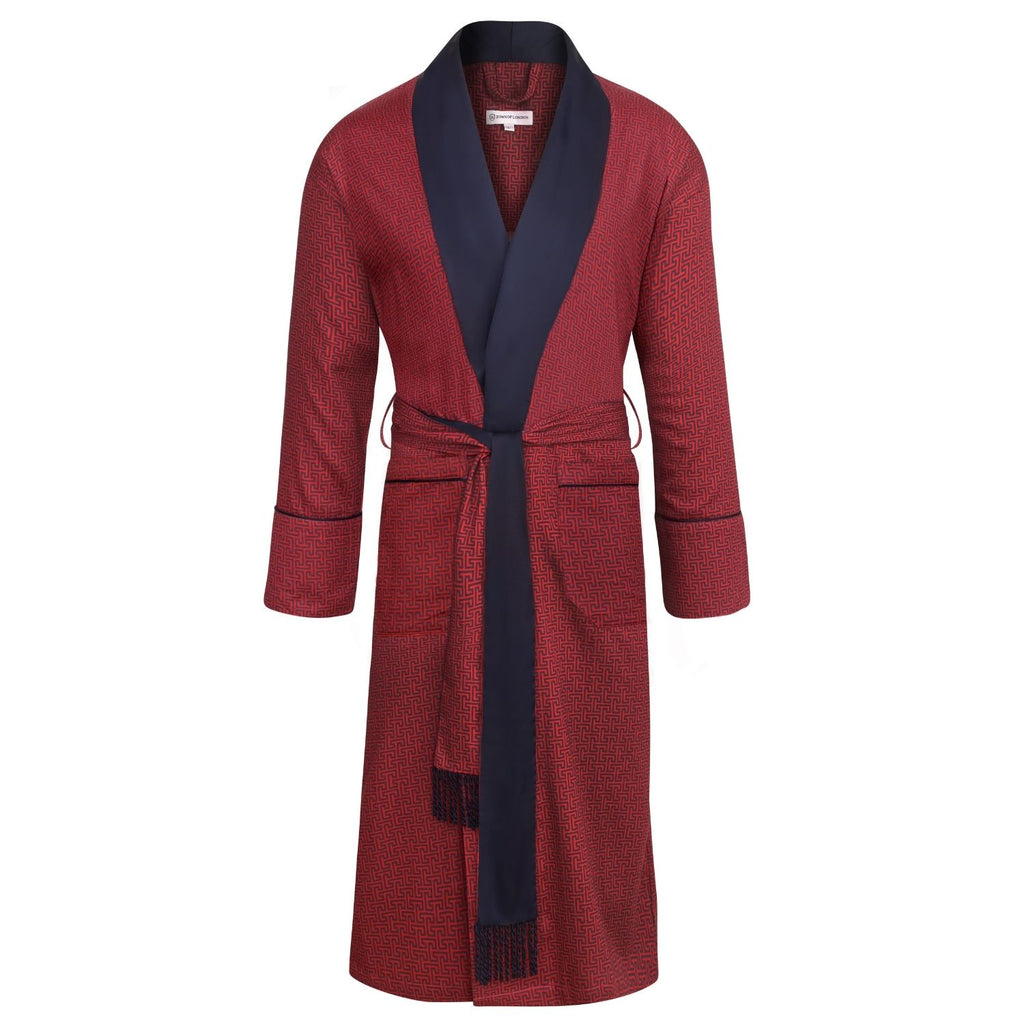 Red Lightweight Robe - The Cambridge Bathrobe