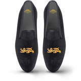 Men's Velvet Loafer/Slipper Shoe Lionheart