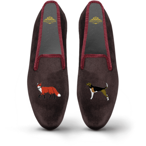 House of Hounds Velvet slippers size 40 Euro 7 US House Of Hounds Loafers & Slip-Ons for Men on Sale up to 90  main image 2