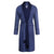 Blue Lightweight Robe - The Oxford Bathrobe