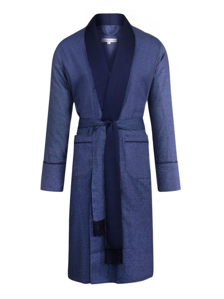 Lightweight Men's Bathrobe - Oxford