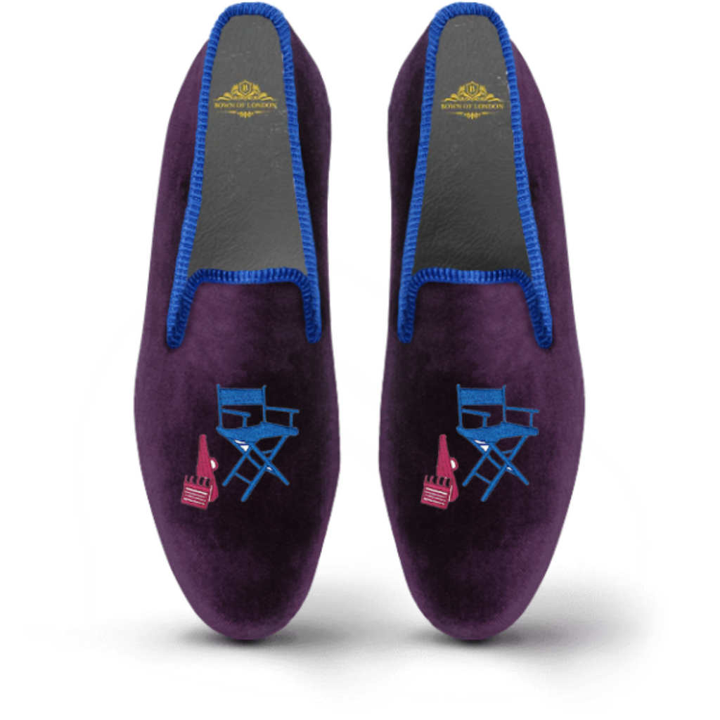 Men's Velvet Loafer/Slipper Shoe That's a Wrap