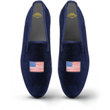 Men's Velvet Loafer/Slipper Shoe USA