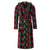 Women's Hooded Robe - Patchwork