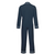 Poseidon Mens Blue Satin Pajamas - Back | Bown of London