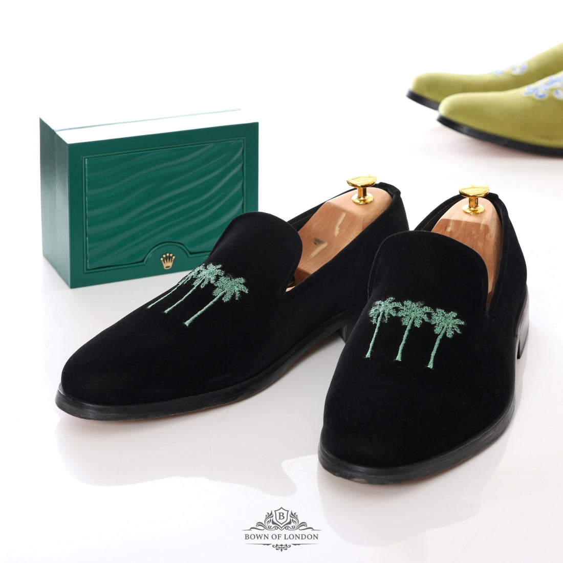 Velvet Loafer/Slipper Shoe Hunting | Bown of London US 14.5 / no Velvet Loafer/Slipper Shoe Hunting | Bown of London US 14.5 / no