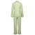 Demeter Womens Green Satin Pajamas - Back | Bown of London