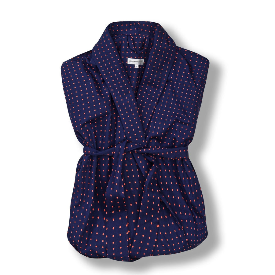 Lightweight Men's Bathrobe folded - Pacific | Bown of London