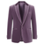 Made to measure Men's Single Breasted Purple Jacket