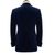 Made to measure Men's Single Breasted Light Navy Velvet Jacket