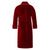 Earl Claret Men's Bathrobe - Back | Bown of London