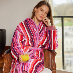 Women's Hooded Robe - Artisan
