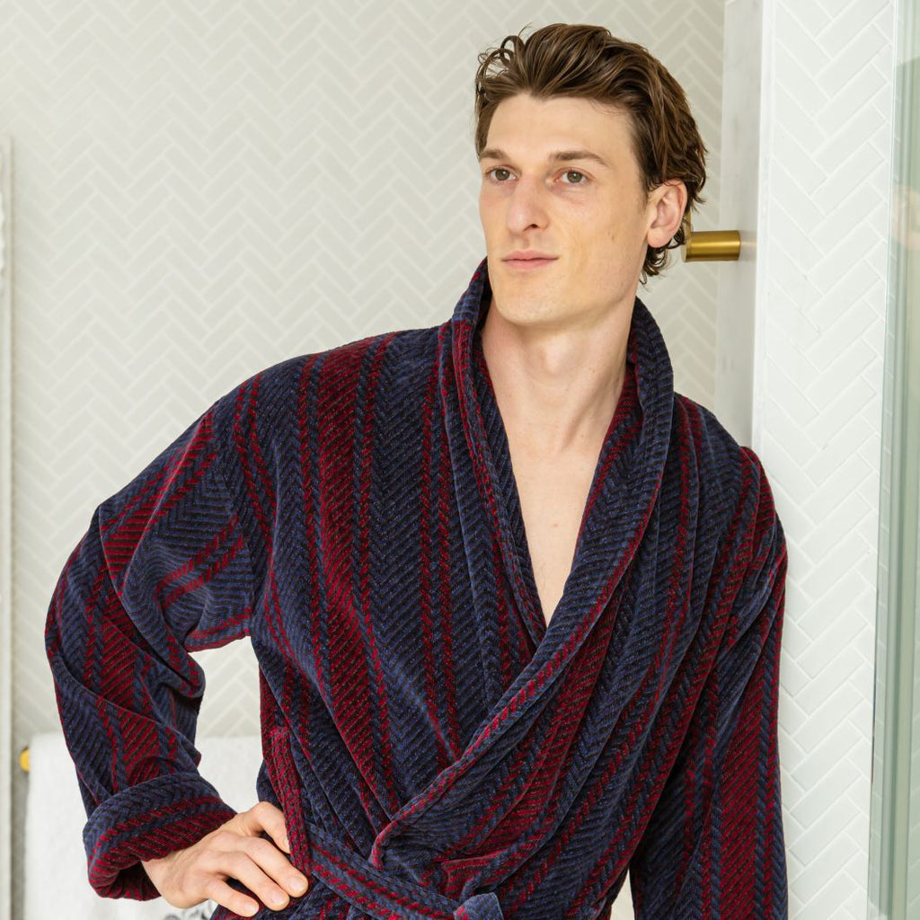 Model velour robe online