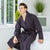 Lightweight Men's Dressing Gown - Atlas Grey Pose