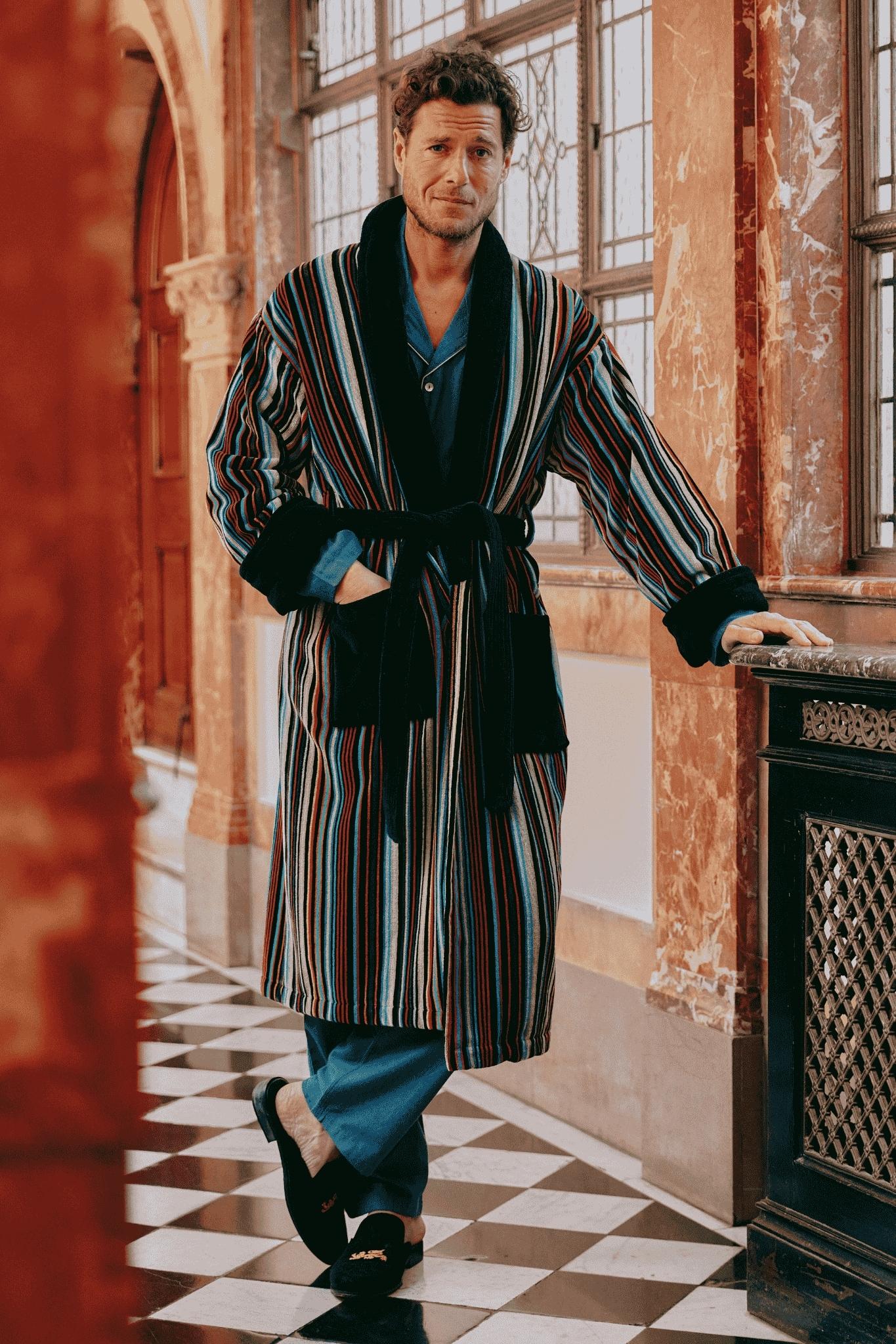 mens designer dressing gown sale Men's Dressing Gowns Velvet, Silk, Wool