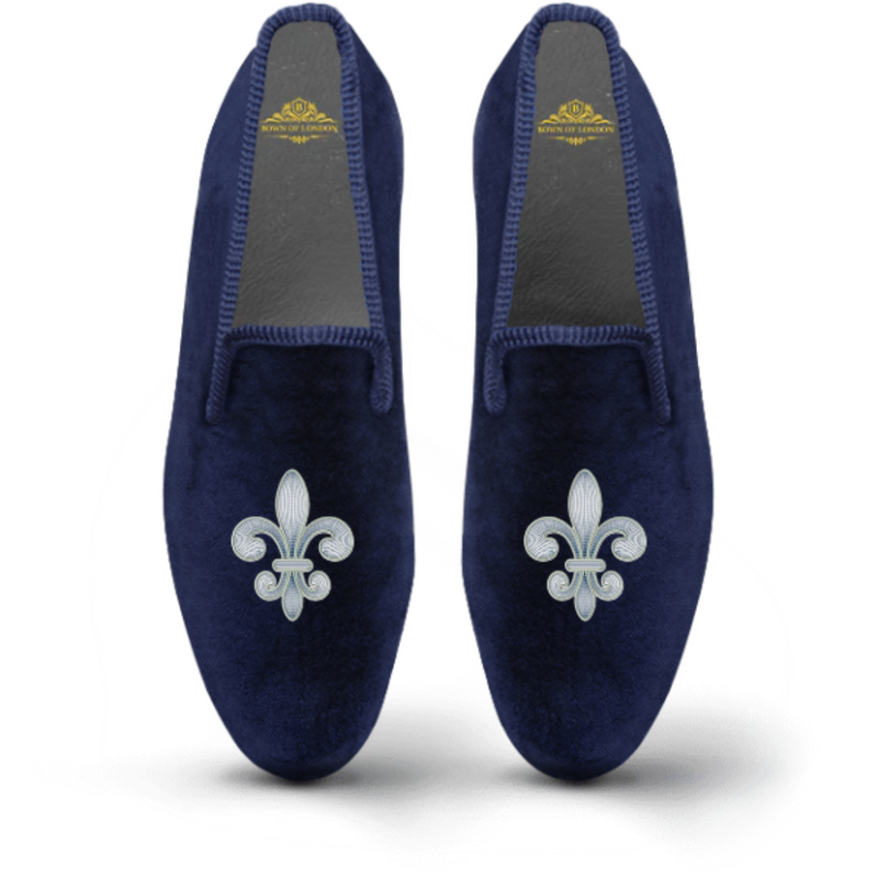 Men's Velvet Loafer/Slipper Shoe Fleur