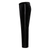 Men's Italian velvet black trousers - side view