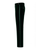 Men's Italian velvet green trousers - side view