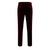 Men's Italian velvet maroon trousers - back view
