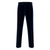 Men's Italian velvet navy trousers - front view