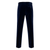 Men's Italian velvet navy trousers - back view