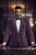 Made to measure Men's Single Breasted Purple Jacket
