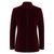 Made to Measure Maroon Italian Velvet Nehru Collar Jacket