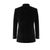 Made to Measure Black Italian Velvet Nehru Collar Jacket