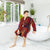 Men's Robe - Regent Lounging In Bathrobe