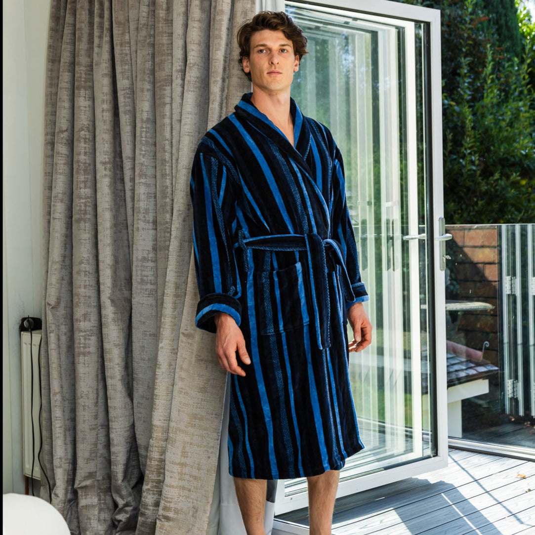 Bora Premier Luxury Men's Bathrobe Set