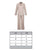 Artemis Women Satin Pajamas - Size Chart | Bown of London