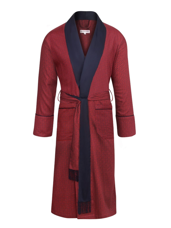 mens dressing gown Vintage 1910s 20s Brown Velvet Size M Poppy's Vintage Clothing inspired robe Men's Summer Dressing Gown -