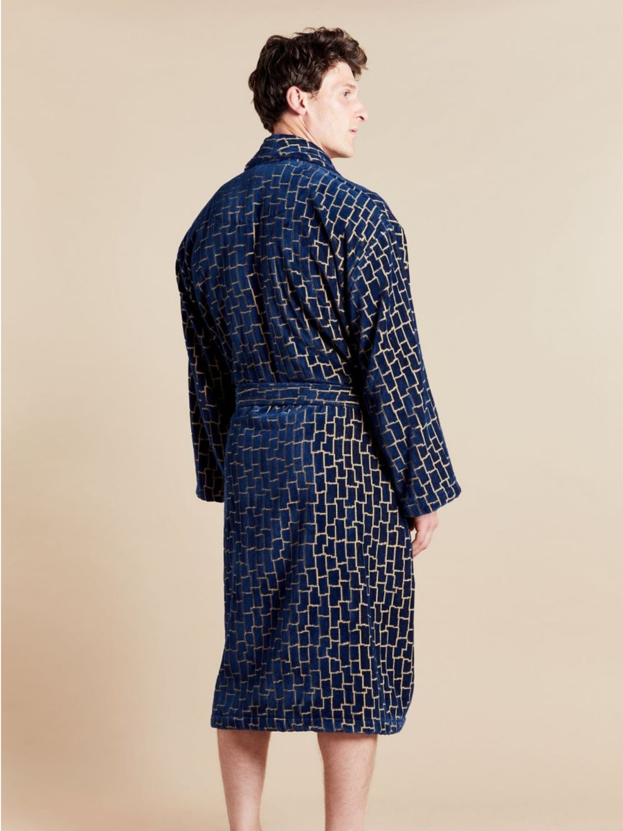 Men's Bathrobe - Agean