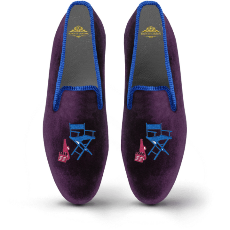 Men's Velvet Loafer/Slipper Shoe That's a Wrap