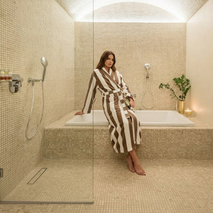Women's Extra Long Bathrobe - Chicago
