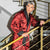 Gable Mens long Smoking Jacket - Claret Main Image
