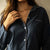 Ladies Pajamas Brushed Cotton Blue - Capri Buttons and Collar | Bown of London