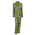 Ladies Vegan Silk Pajama - Zebra Print Product Front View