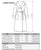 Women's Heavyweight Hooded Nua Cotton Bathrobe - Dark Grey Size Chart Robes