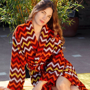 Women's Robe - New England Multicolor | Bown of London