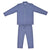 Ladies Pajamas Brushed Cotton Blue - Capri - Bown of London